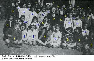 ECOLE MARCEAU FILLES 1941 XXX MME STEIN